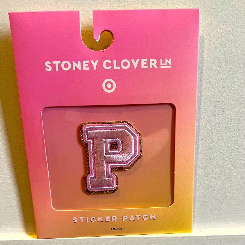 Stoney Clover Lane - P sticker patch